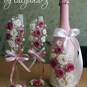 Свадебный набор "Розовые грёзы"