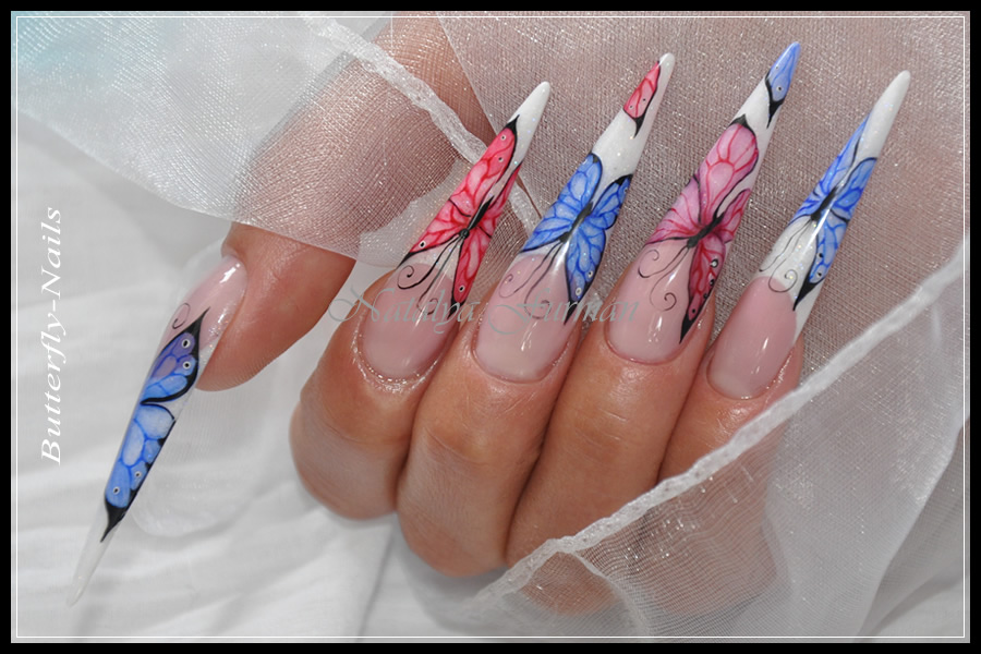 Butterfly- nails